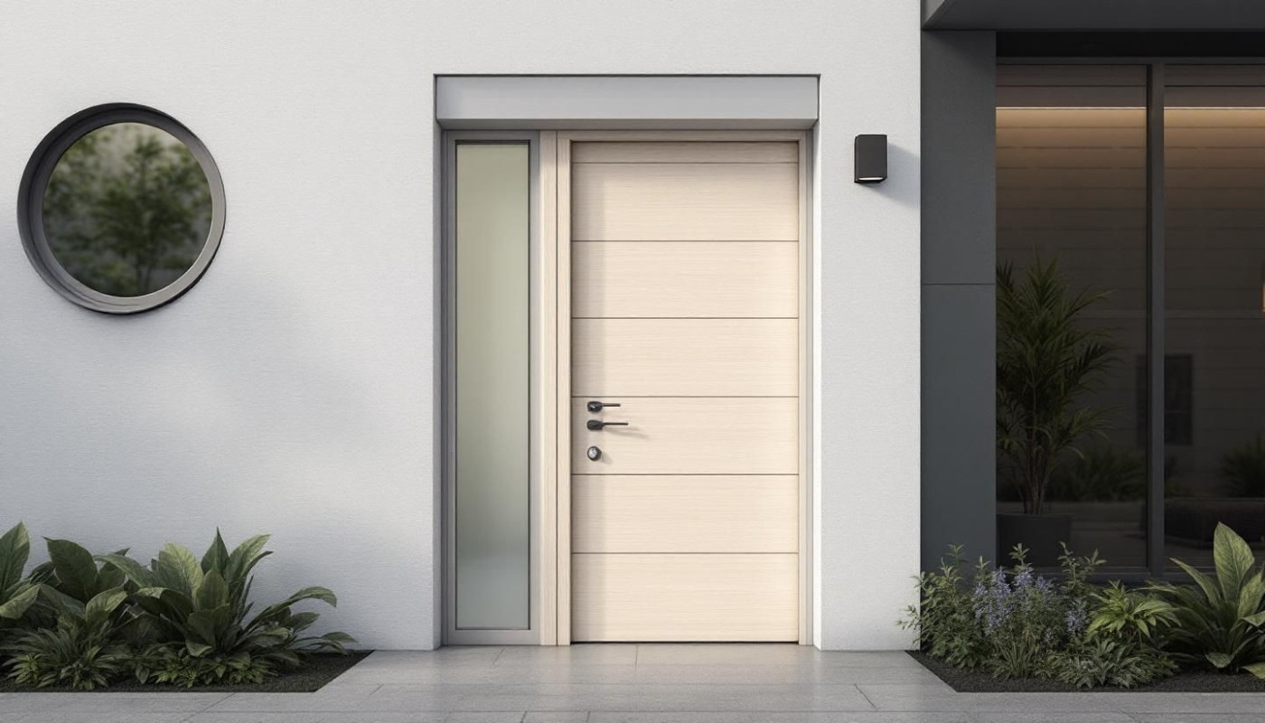 Comment choisir une porte d'entrée qui combine esthétique et sécurité?