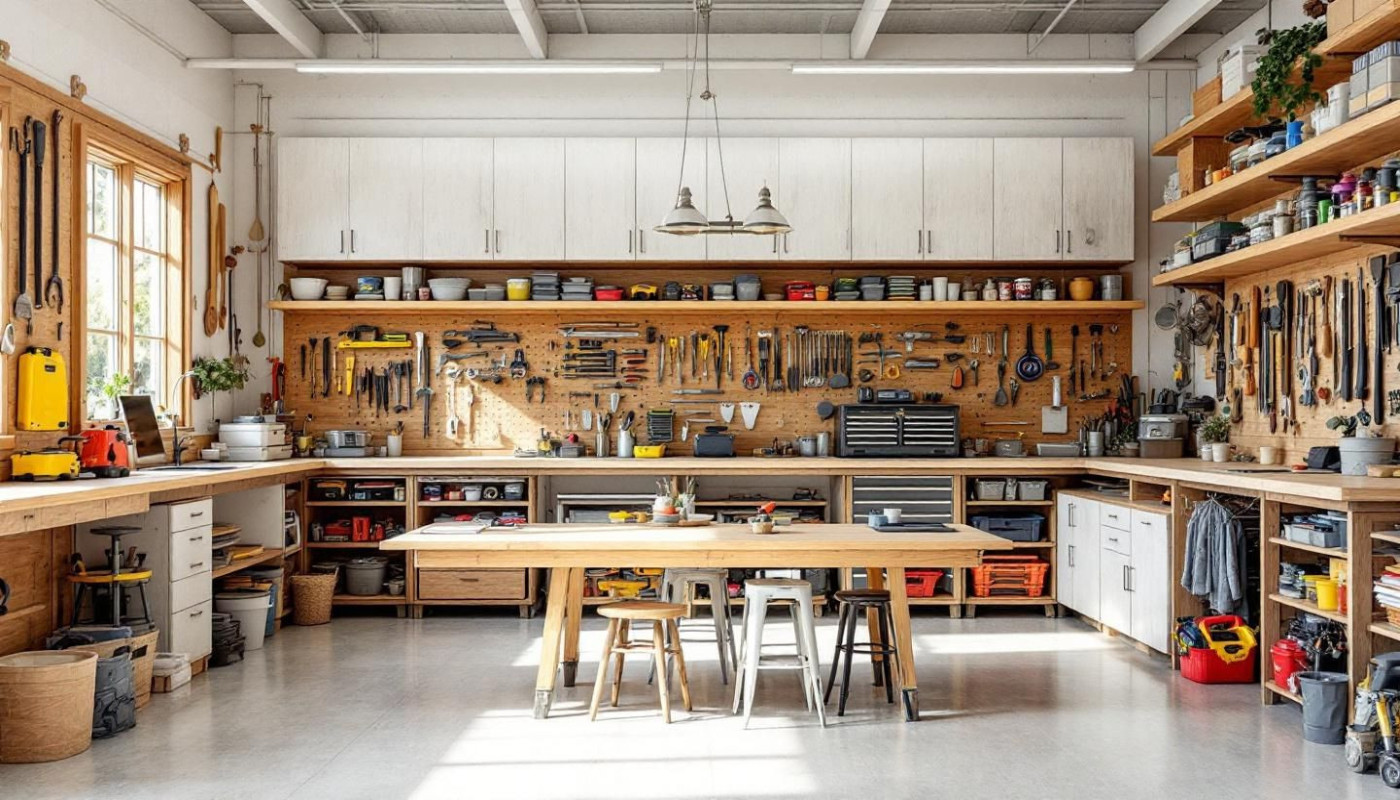 Maximiser l'espace de votre atelier de bricolage à domicile