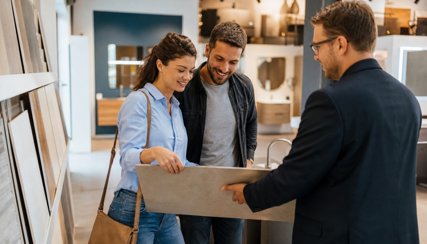 Votre projet prend vie : récit d’une visite dans un showroom de travaux